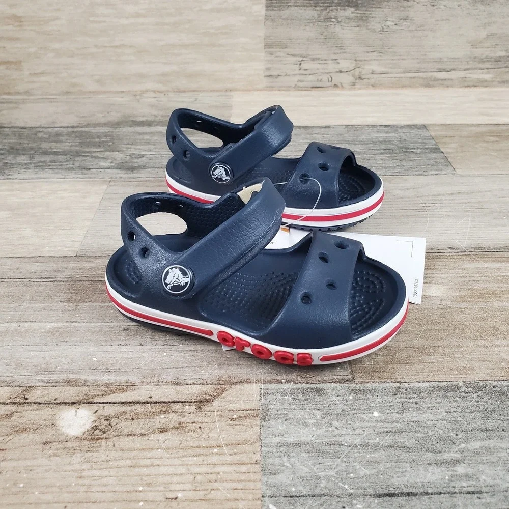 Crocs Kids Bayaband Sandlas Sz 4 C4 Comfort Water Shoes NEW NWOB